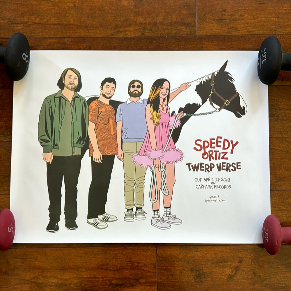 Speedy Ortiz promotional poster